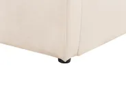 Kinderbett mit Stauraum ANET Samtstoff Beige 90 x 200 cm_876952