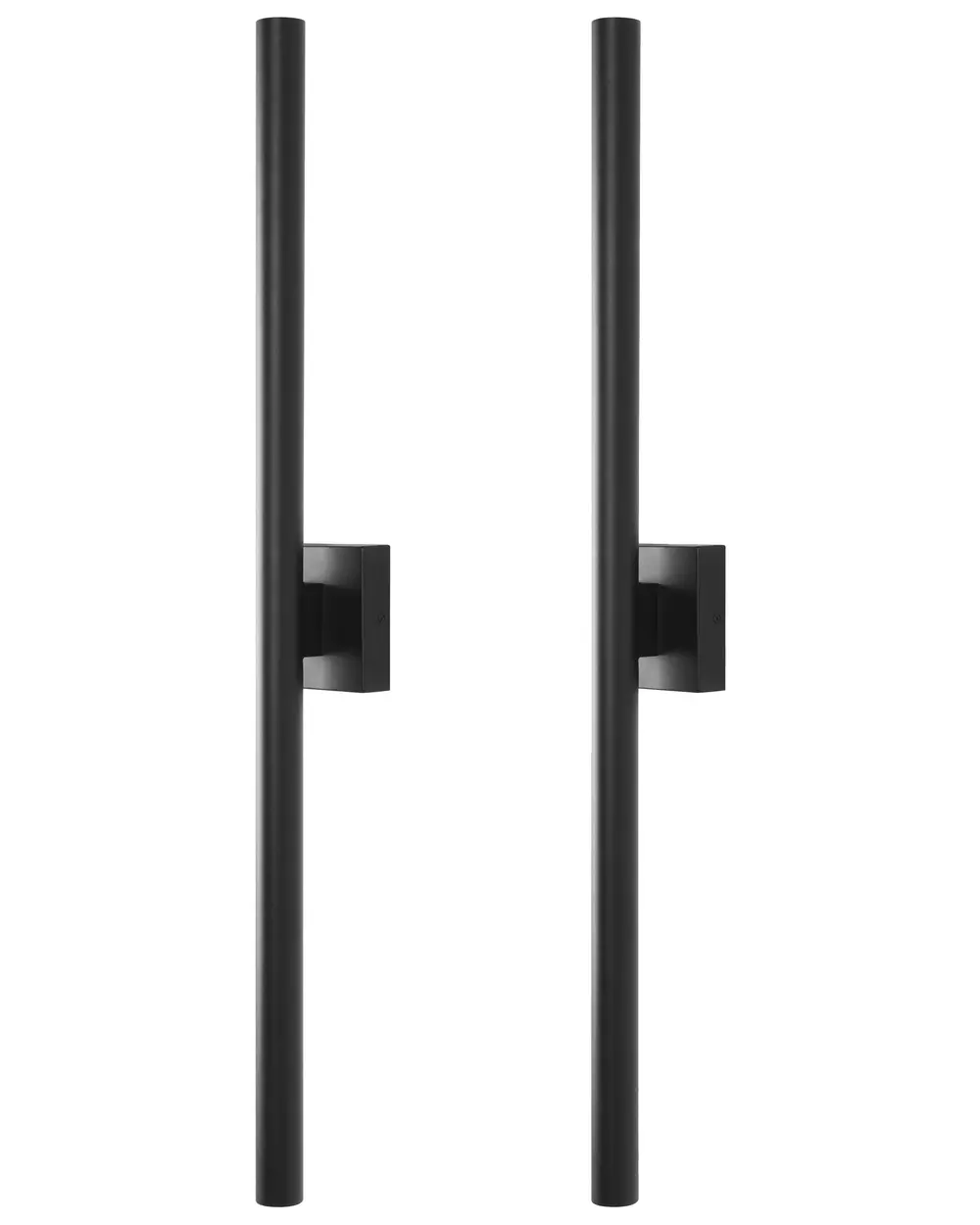LED Außenwandleuchte 2er Set ANISH Schwarz