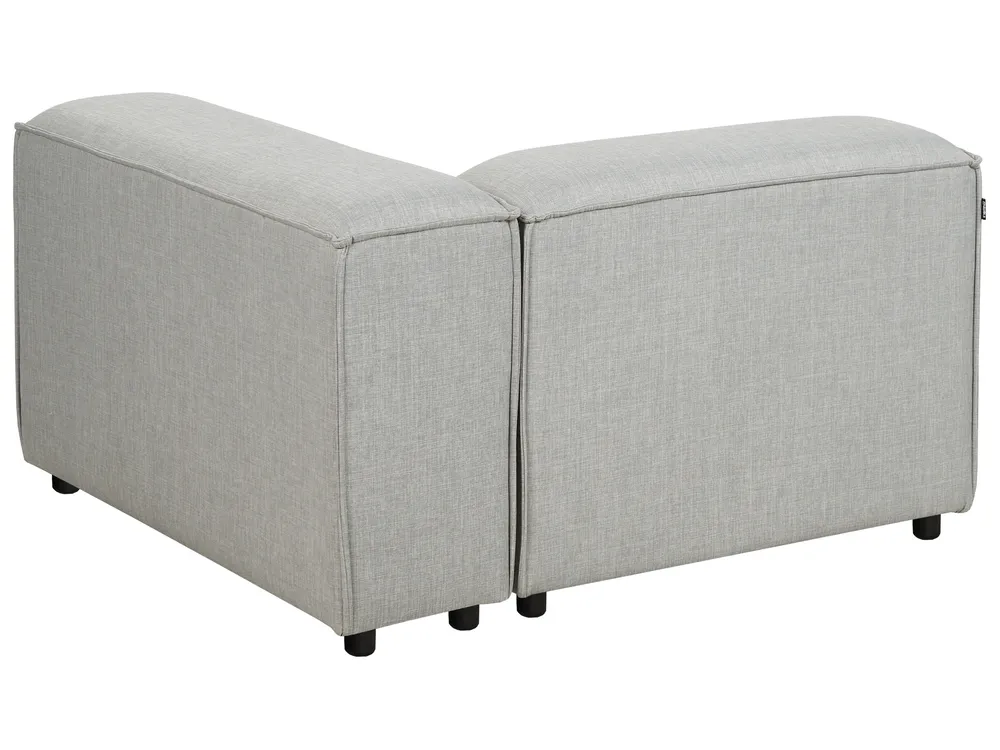 Modulsofa 3-Sitzer ARDAL Stoff Hellgrau_949531