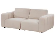 Modulsofa 2-Sitzer KIVVIK Bouclé Beige_1045426