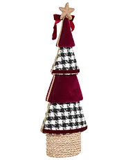 Set od 2 dekorativne figurice ALVSBYN 55/70 cm Božićno drvce Smeđi_1158739