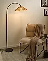 Stehlampe MIGORI Papier Naturfarben