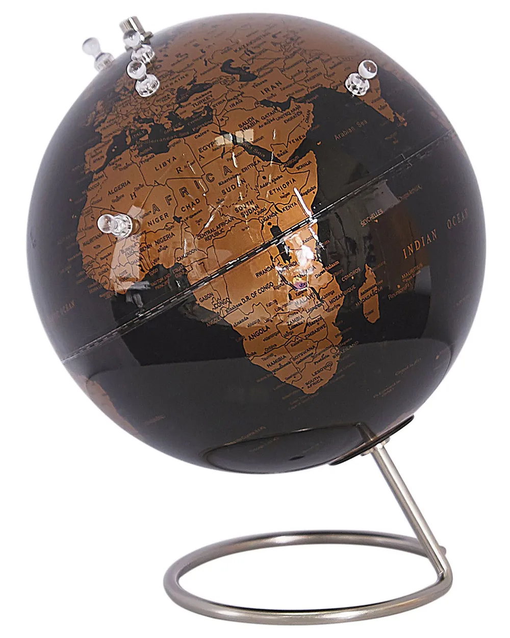 Globus CARTIER 29 cm Schwarz