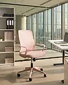 Bürostuhl LUMA Pastellrosa