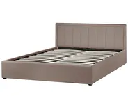 Ottoman Bed MONTLAUR Boucle Taupe 160 x 200 cm (EU King Size)_958600