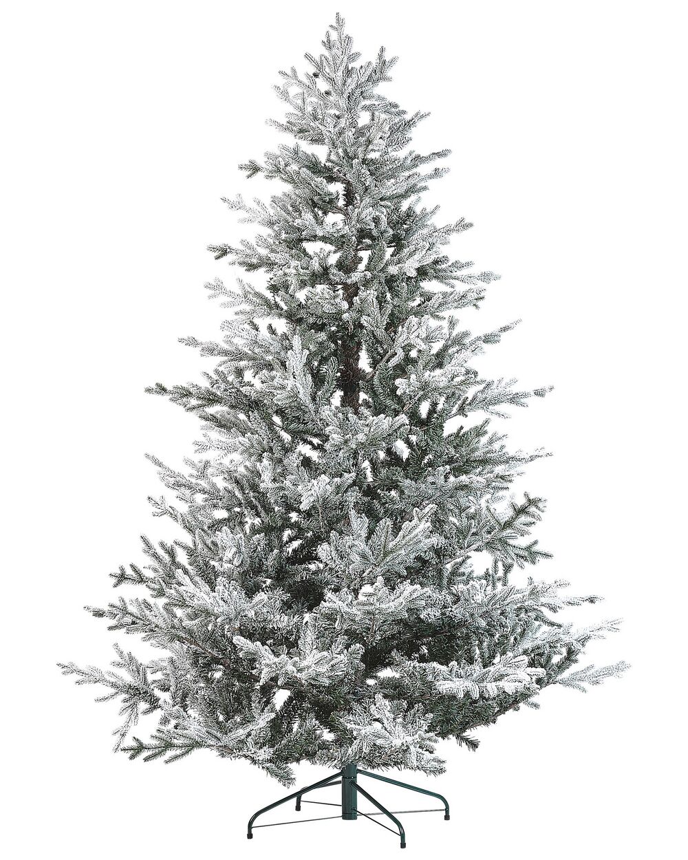 Besneeuwde kunstkerstboom BRISCO 210 cm Wit