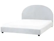 Bed Chenille VAUCLUSE 160 x 200 cm (EU King Size) Light Blue_968832