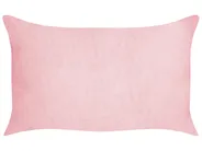 Set of 2 Decorative Cushions MILLET 30 x 50 cm Corduroy Pink Geometric Pattern_854684