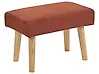 Hocker TAKOMA Stoff Orange