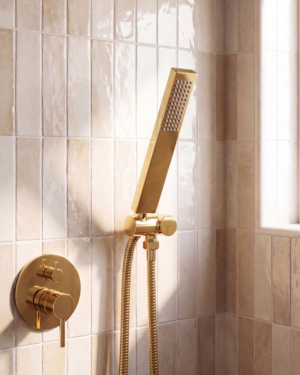 Shower Head TABACAL Brass Gold