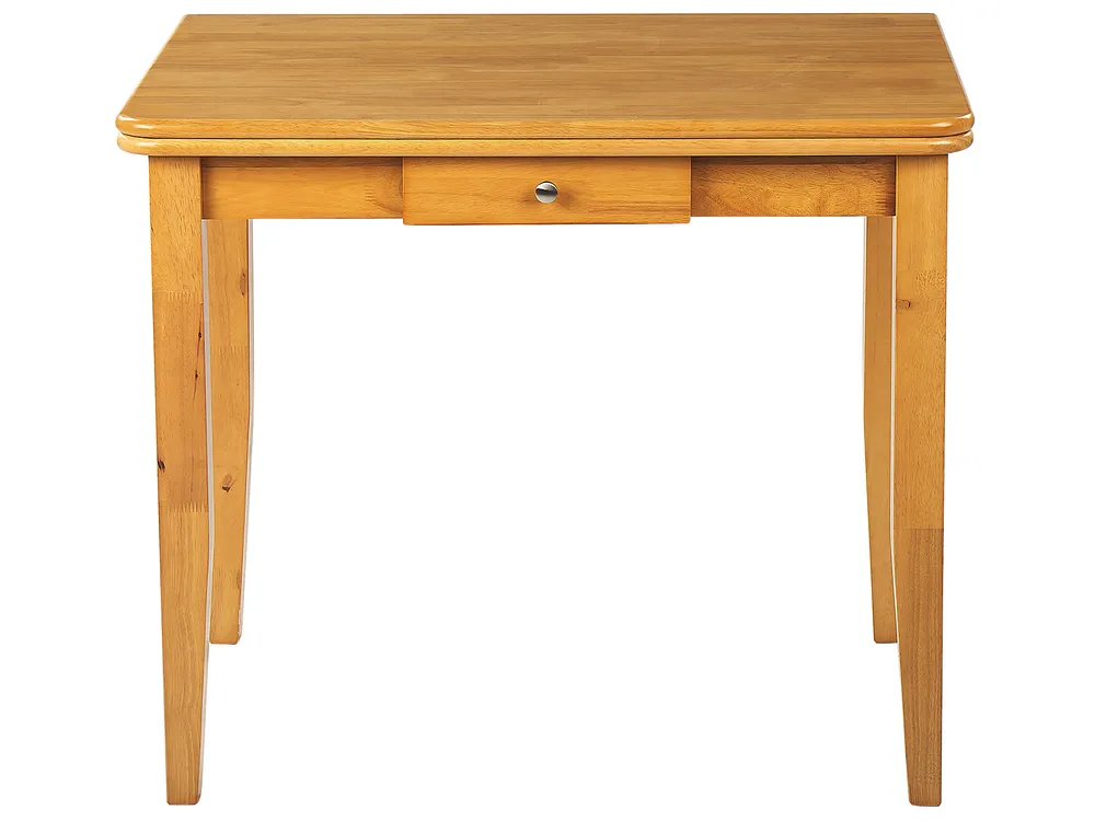 Extending Dining Table MASELA Brown 90/120 cm 60 cm Wood_826976