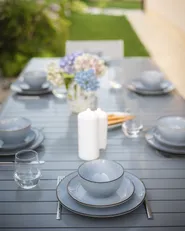 Dessertteller 8er Set JUNIPER Steinzeug Hellblau_1006272
