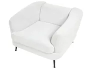 Sofa Set 3-Sitzer KJAER Stoff Cremeweiß_1006852