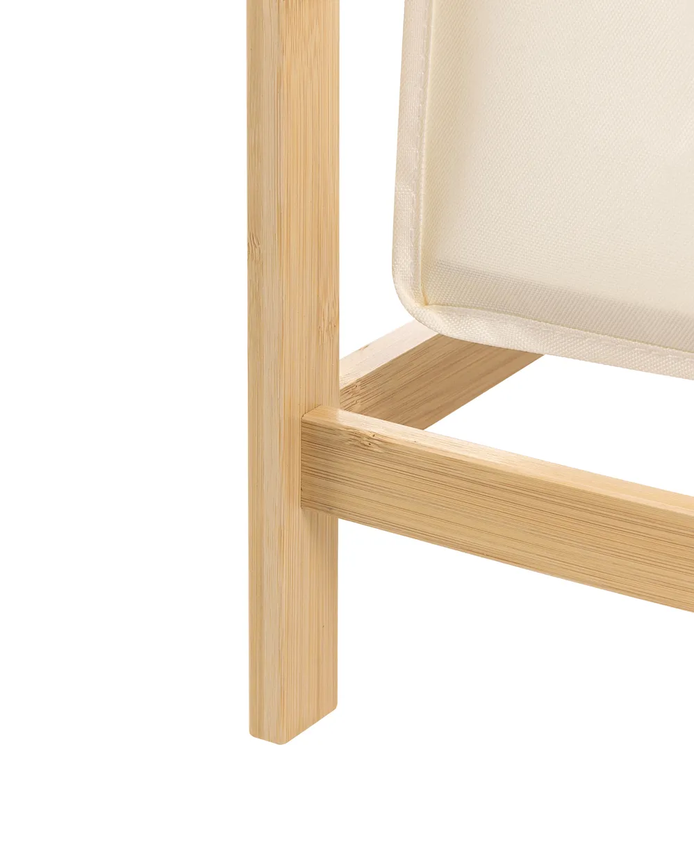 Laundry Basket TOROTAL Bamboo Light Brown/ Beige 40 L_1136706