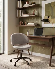 Office Chair KIANA Corduroy Taupe_1042800
