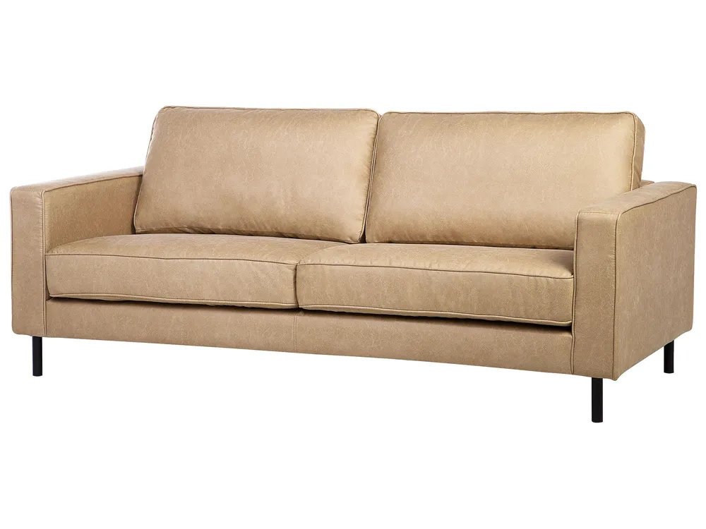 Sofa Set 4-Sitzer SAVALEN Kunstleder Beige_725528