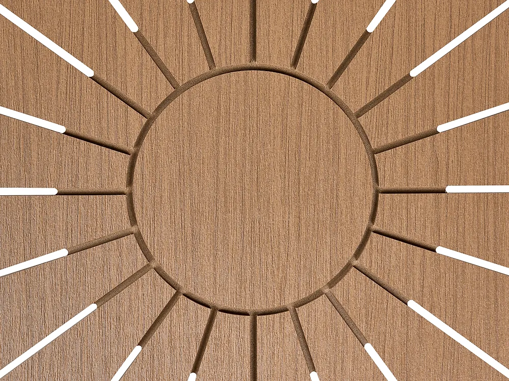 Garden Dining Table LINOSA 80 cm 80 cm Metal Black_1179408