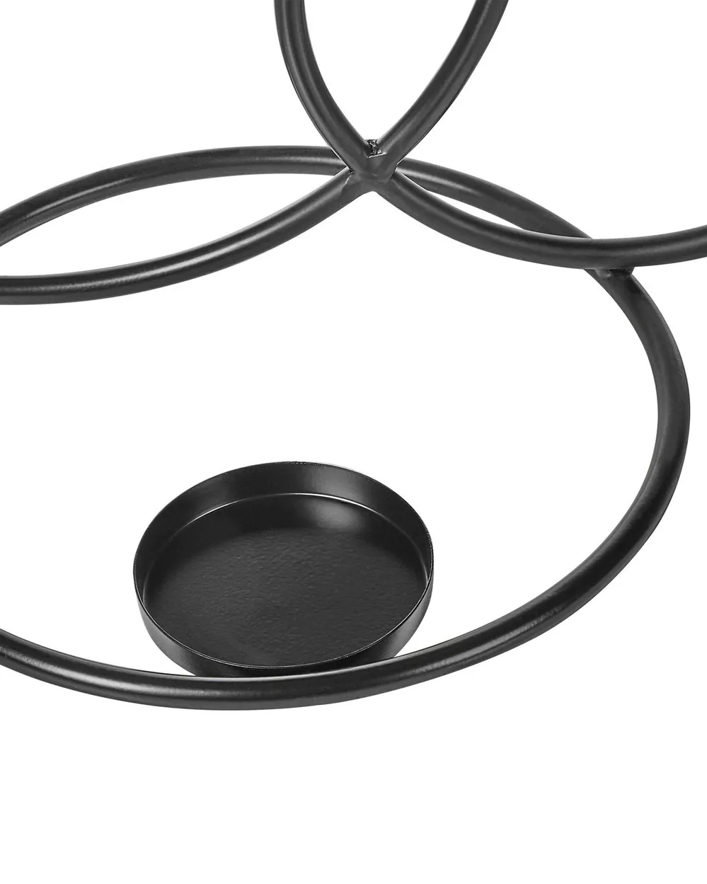 Kerzenständer CAKUNG 33 cm Metall Schwarz_849143