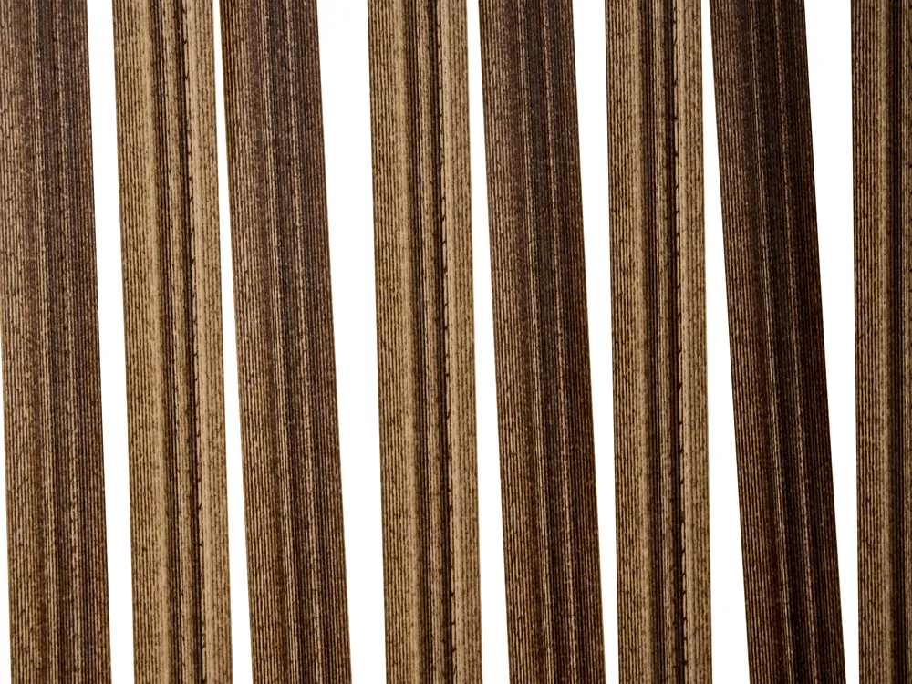 Lounge Set mit Tisch 4-Sitzer CREMONA Akazienholz Dunkelbraun / Grün linksseitig_1099796