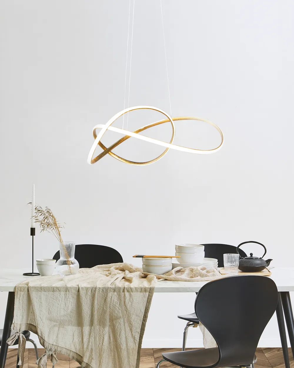 LED Pendant Lamp TUMEN Metal Gold_1149645