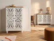 Sideboard mit 2 Türen KATHERINE Weiß_1059742