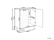 Cabinet BRISTOW White_872272