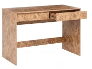 Home Office Desk RONDANE 110 cm 50 cm Burl Effect_1179470