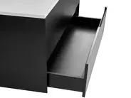 Wandmontierter Waschbeckenunterschrank QUINTELA 60 cm Schwarz_934885