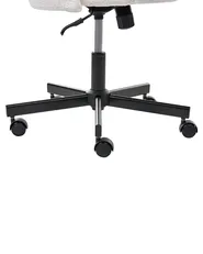 Office Chair CAROGA Boucle White_1059329