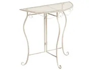 Bistro Set Folding FOLELLI Metal Light Beige_1002011