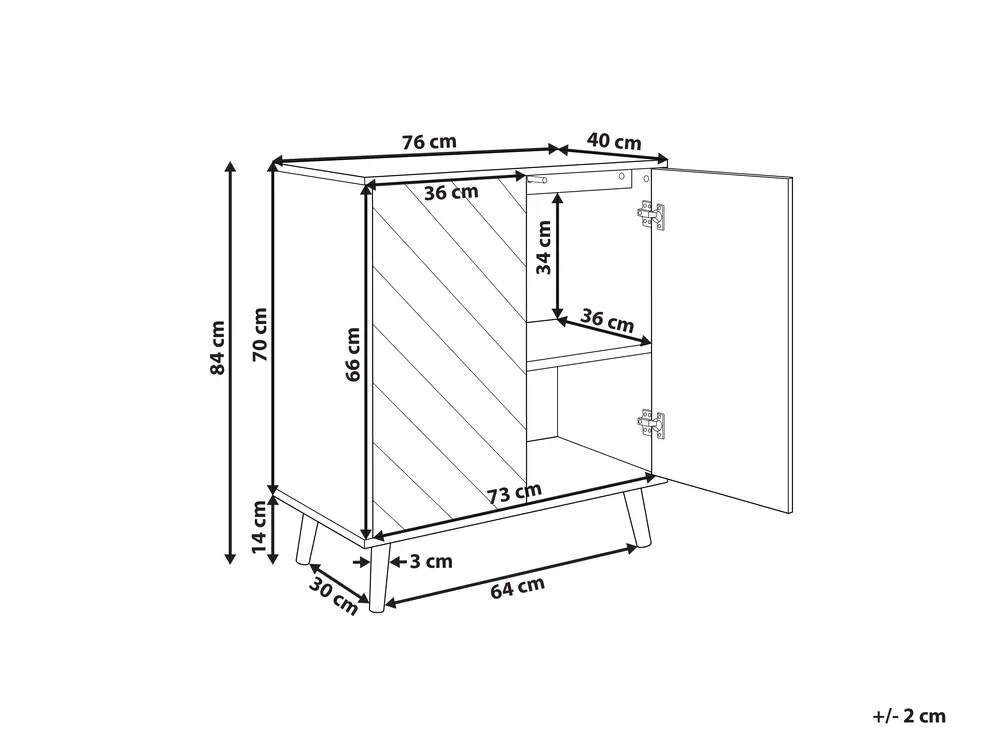 Schrank BRISTOW Schwarz_872271