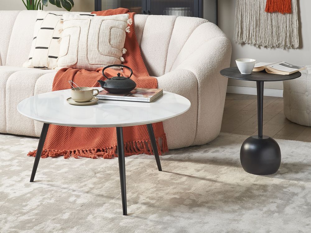 Coffee Table EFFIE White Marble