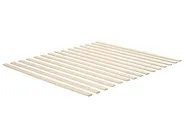 Bett mit Lattenrost Kiefernholz ARCHAIL 160 x 200 cm Hellbraun_1099016