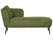 Linksseitige Chaiselongue ARTHEZE Stoff Dunkelgrün_930065