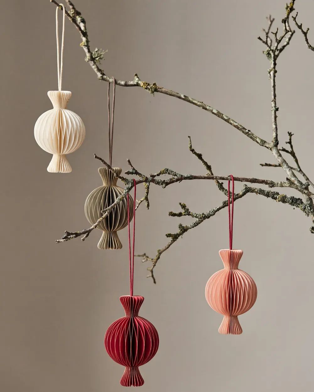 Weihnachtsbaumschmuck 16er Set RAUMA Papier Bunt