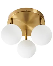 Deckenlampe MAVILLA Glas Messing_959614