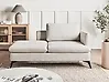 Rechtsseitige Chaiselongue SIEVOZ Stoff Hellbeige
