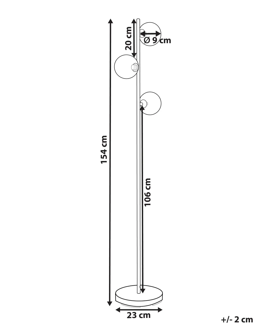 Stehlampe RAMIS Metall Gold_841500