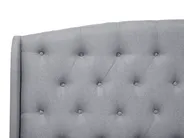 Krevet BORDEAUX 140 x 200 cm svijetlosivi_694906