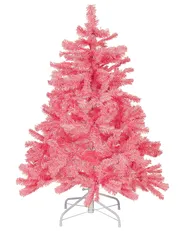 Künstlicher Weihnachtsbaum FARNHAM 120 cm Rosa_813157