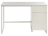 Schreibtisch LEXTON 120 cm 60 cm mit Schubladen Hellbeige_1102605