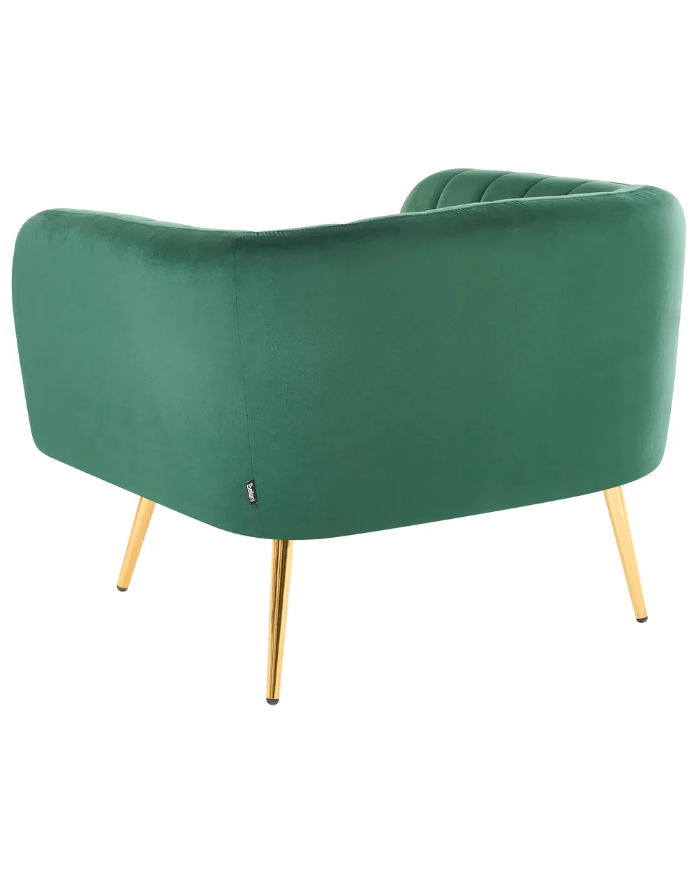 Sessel LACONIA Samtstoff Dunkelgrün_781737