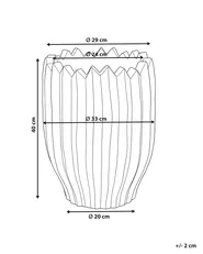 Bloempot ATTERSEE 33 cm Donkerbruin_1161159