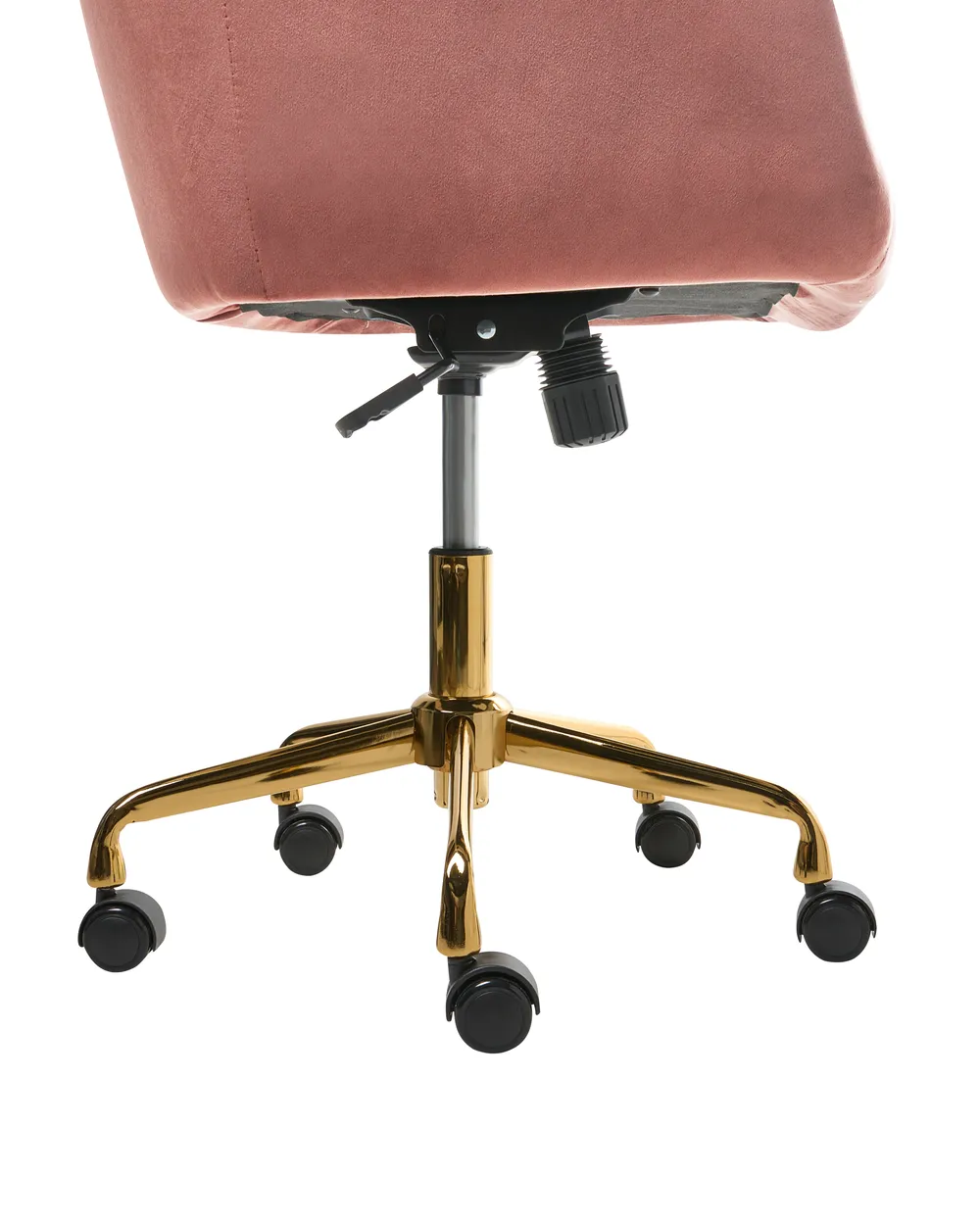 Desk Chair PALMDALE Velvet Pink_1010282