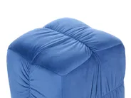 Pouf TURLEY Samtstoff Blau_1081795