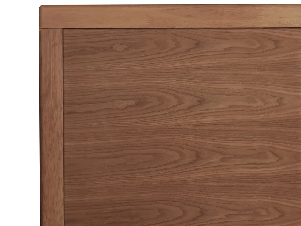 Bett mit Lattenrost ISTRES 180 x 200 cm Dunkle Esche_727949