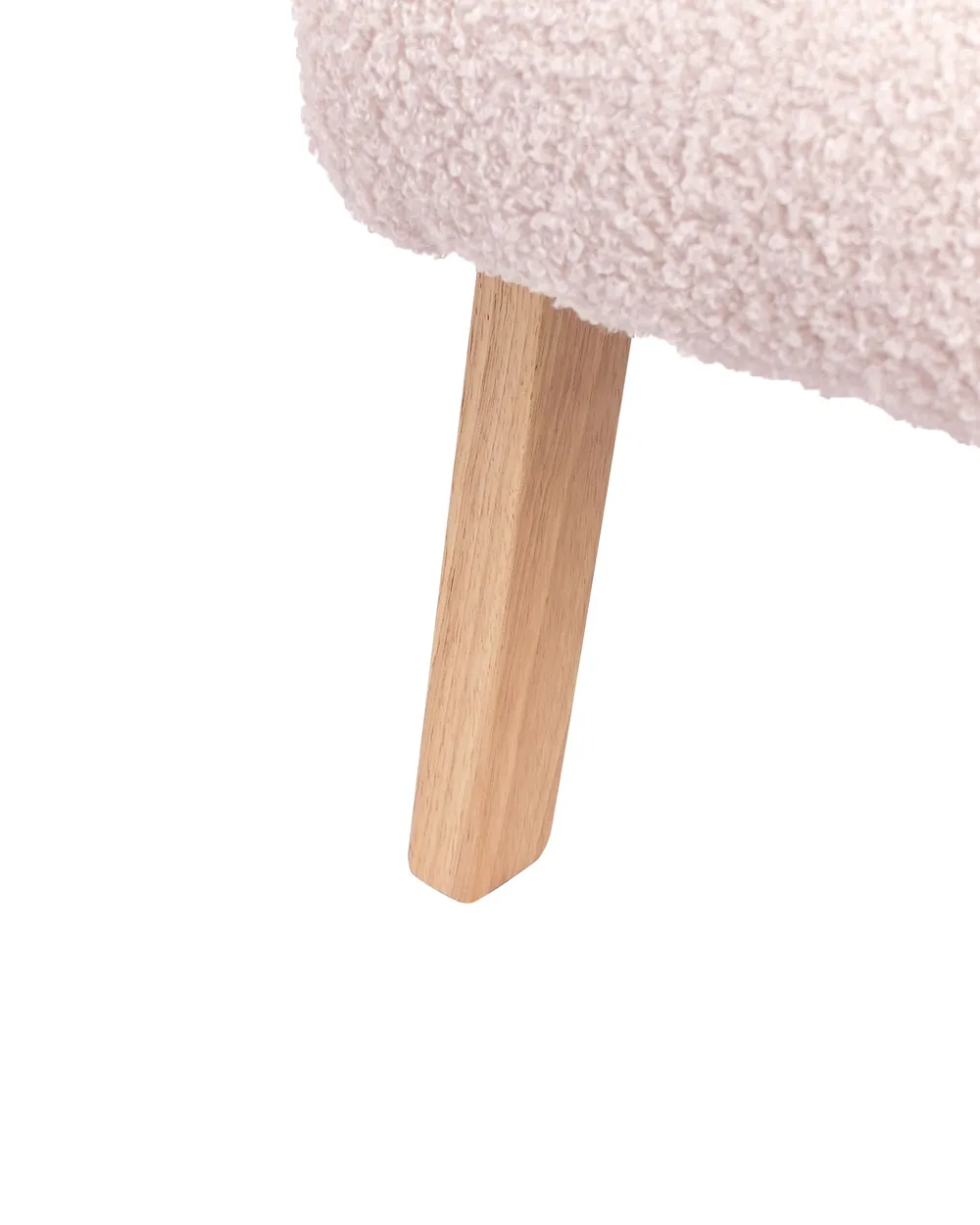 Kindersessel LINDE Bouclé Pastellrosa_989299