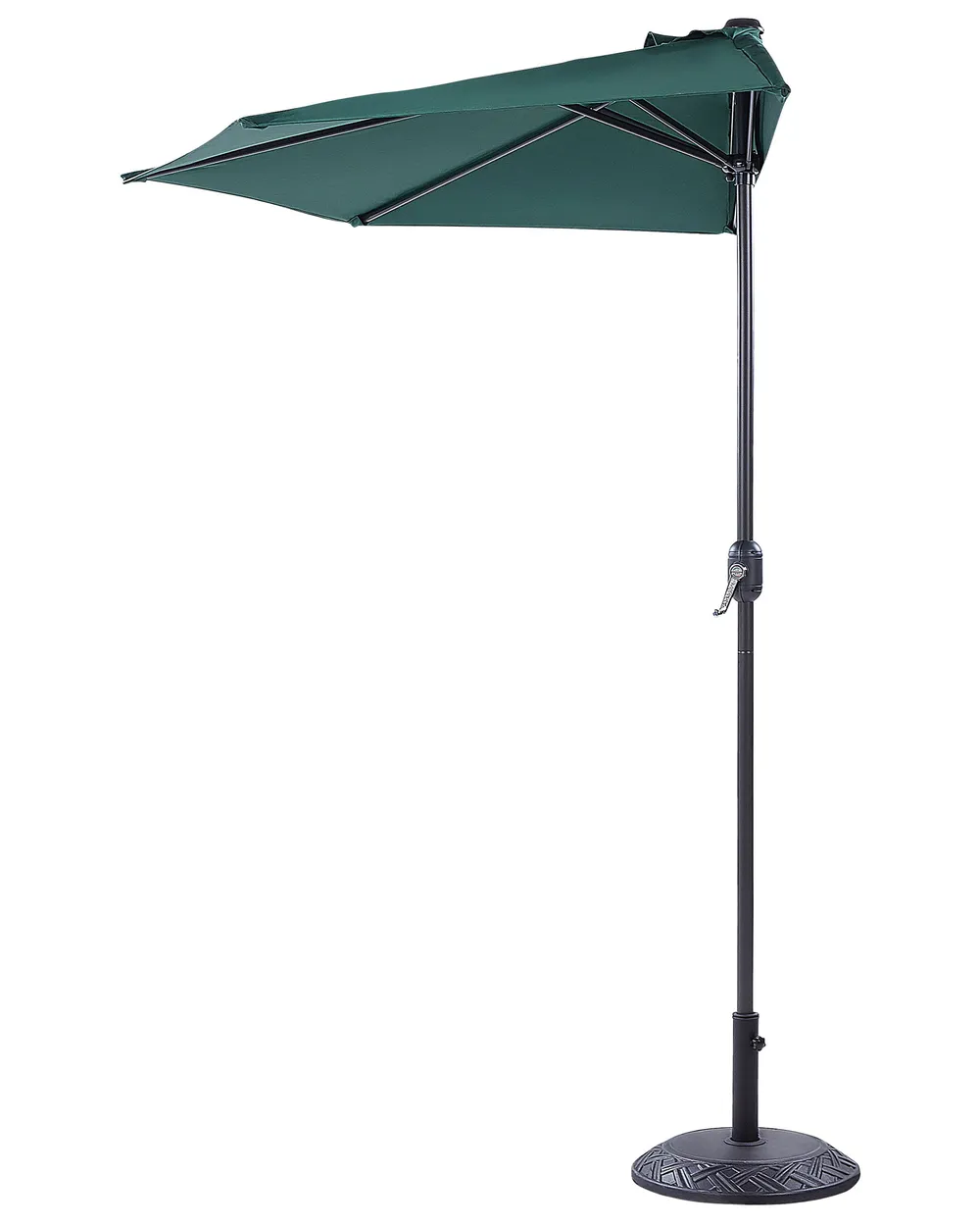 Halbrunder Sonnenschirm 270 cm GALATI Grün_829812