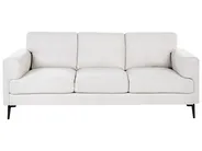 Sofa 3-Sitzer LOUSTO Stoff Hellbeige_1043926