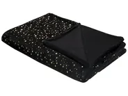Kuscheldecke ALAZEYA 150 x 200 cm Schwarz_820192